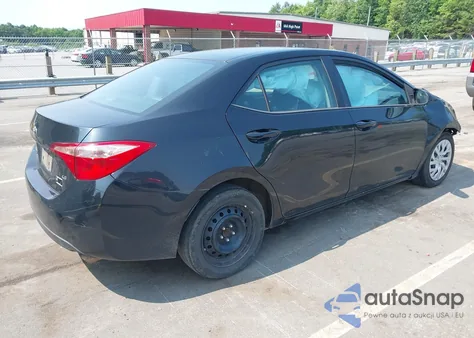 2017 Toyota Corolla Le from USA, damaged, VIN 5YFBURHE8HP651878
